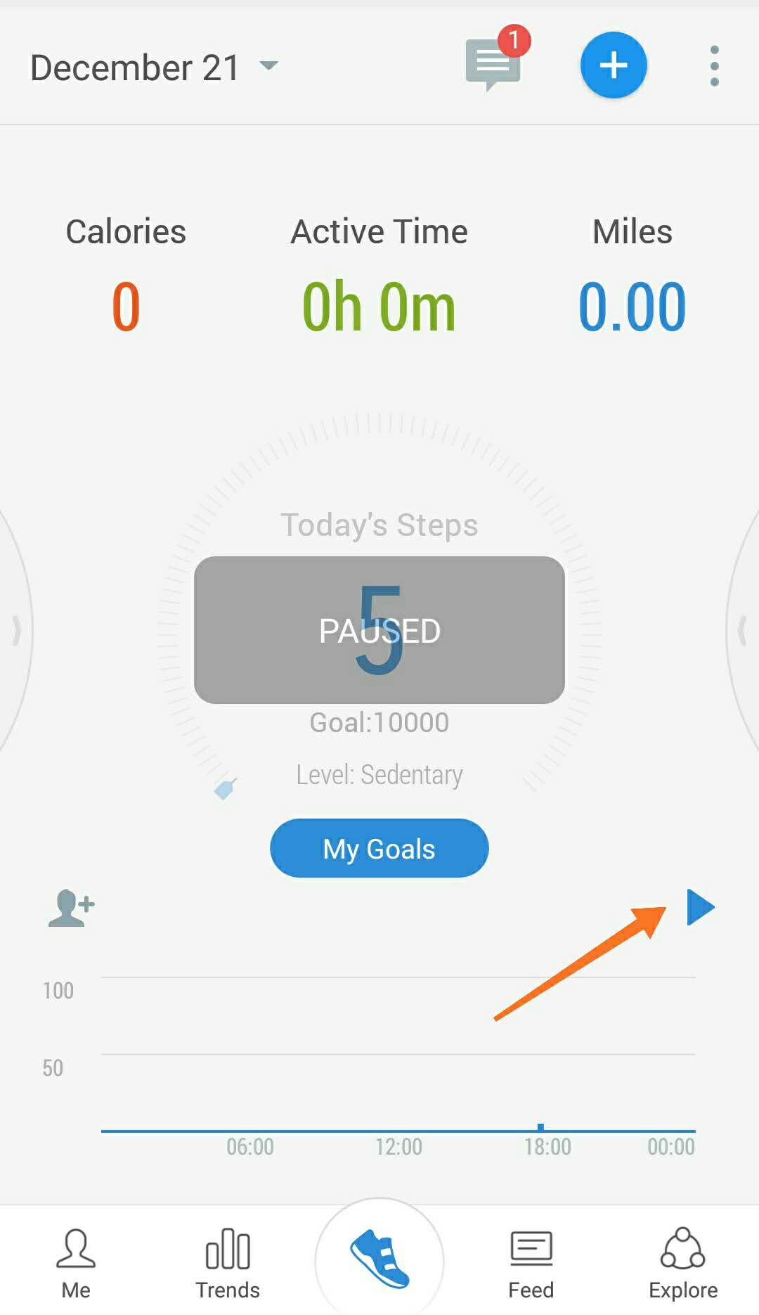 Pause Step Counter Android Pacer Health