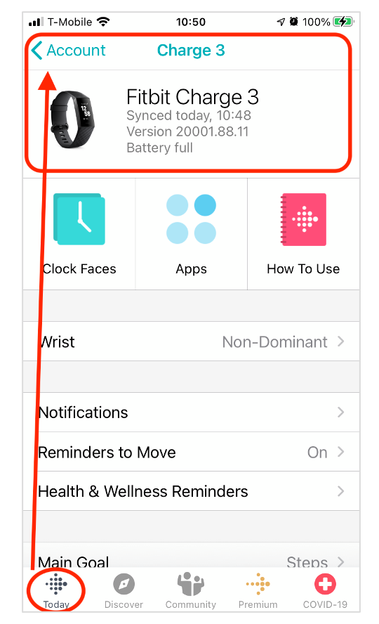 Sync Fitbit with Pacer iOS Pacer Health