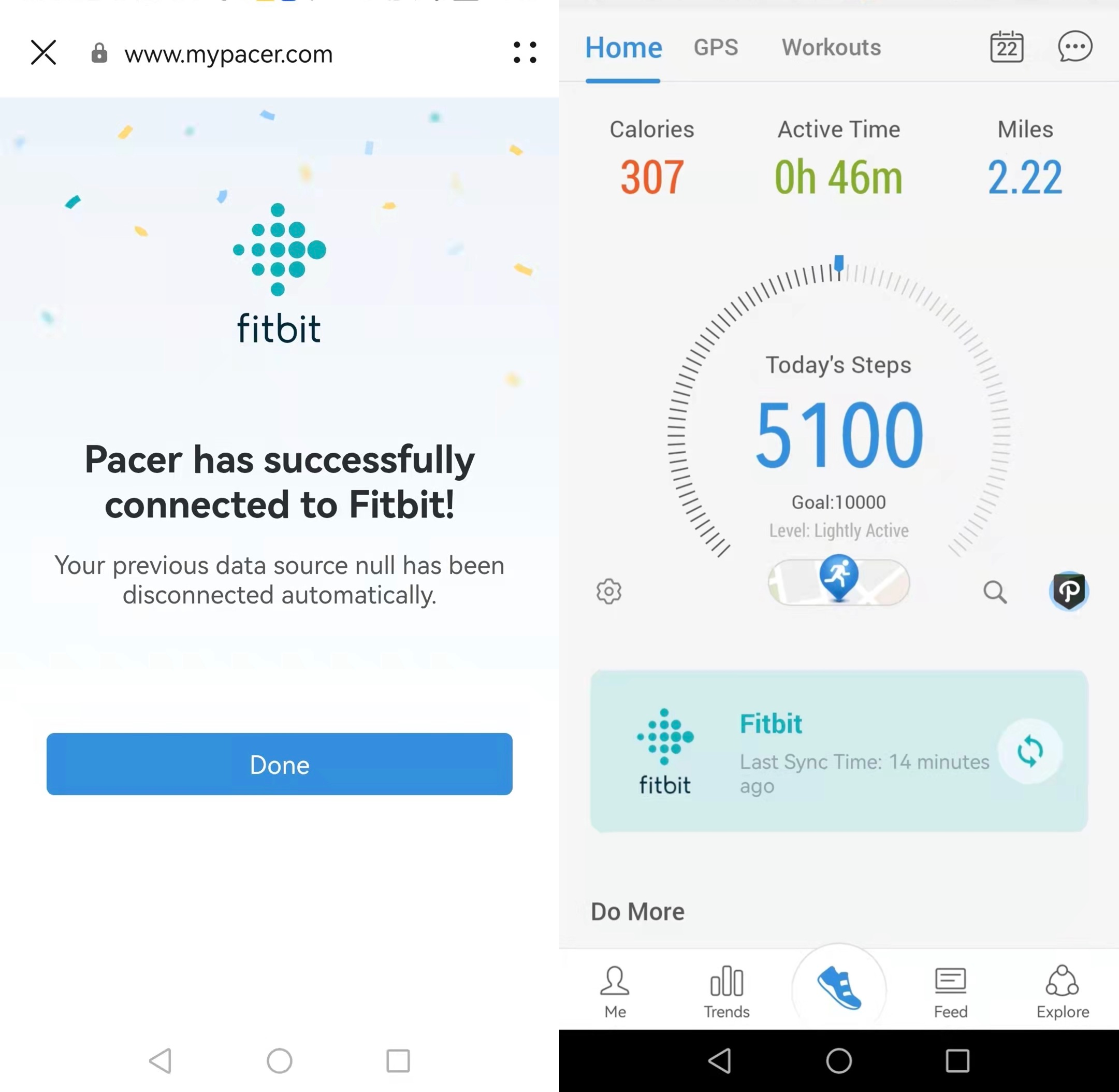 Fitbit 2025 sync android